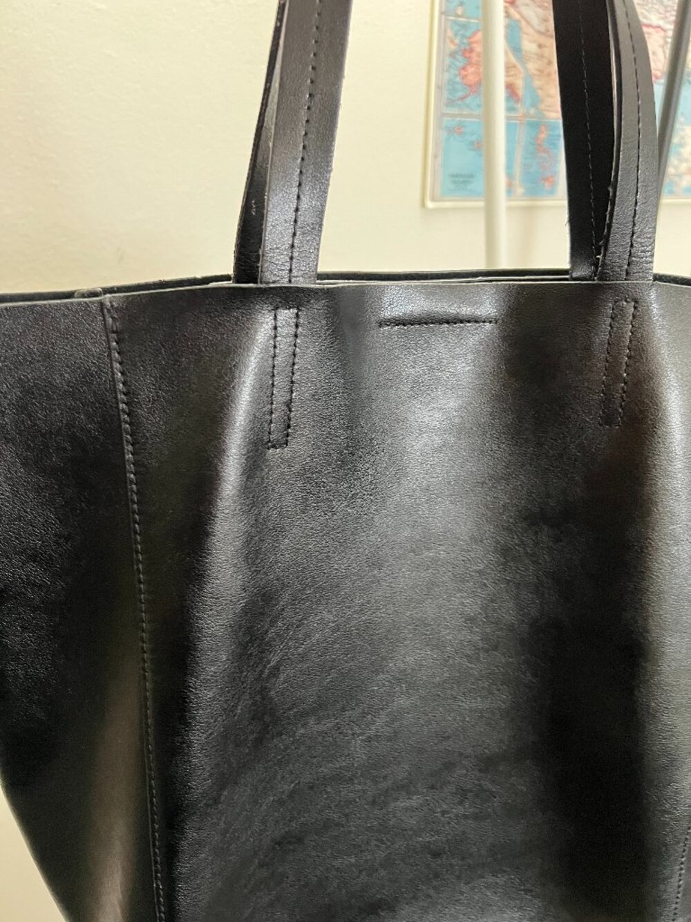Banana Republic Leather Tote - Picture 2 of 11